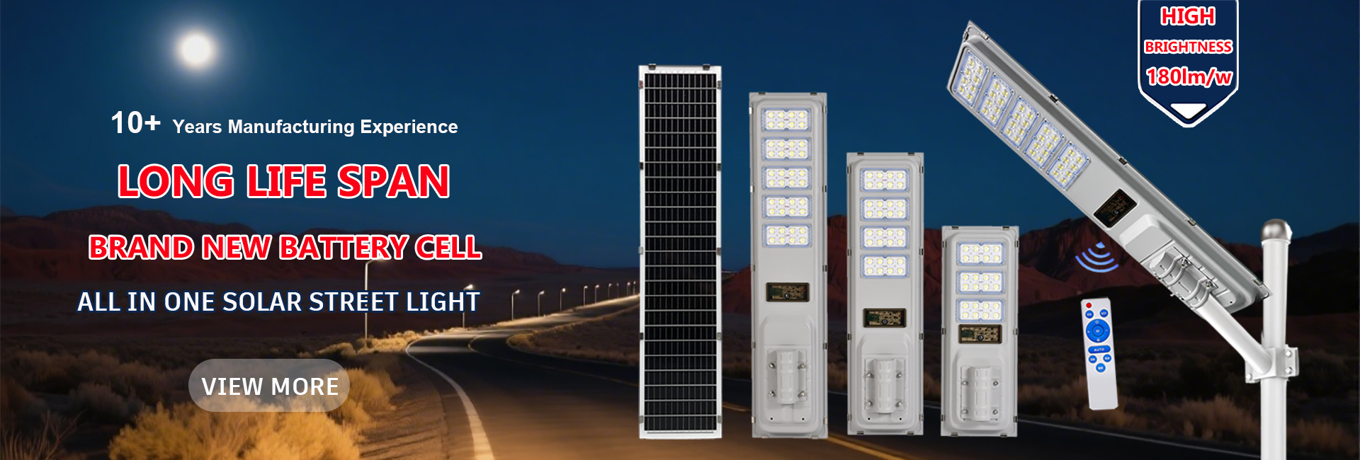 คุณภาพ ทั้งหมดในไฟถนนพลังงานแสงอาทิตย์หนึ่งดวง โรงงาน