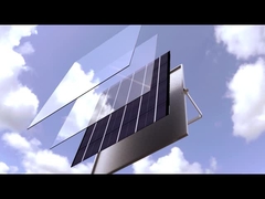 แผนไฟฟ้าแสงอาทิตย์ 200w LED Flood Light สีเปลี่ยนด้วยจังหวะ RGB อลูมิเนียม