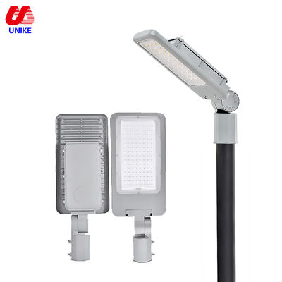 สามารถปรับแต่งได้ สมาธิ LED ไฟฟ้าถนน AC100 ~ 277V 50w-200w มีให้เลือก