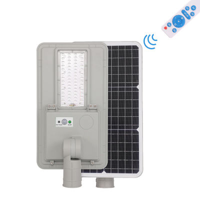 60W Ip65 โซลาร์สตรีทไลท์ All In One กันน้ํา เซนเซอร์การเคลื่อนไหว LED ไฟฟ้าถนน
