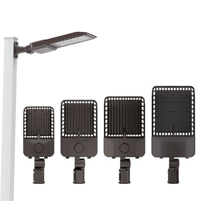 โฮสติ้งสหรัฐอลูมิเนียมแบบสกัดแบบสกัดแบบสมาชิก LED Street Light All in One Light Garden Light พร้อมเซ็นเซอร์โฟโตเซลล์ optional และ IK08 Protection